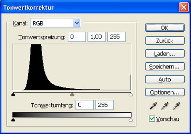Tonwertkorrektur 1